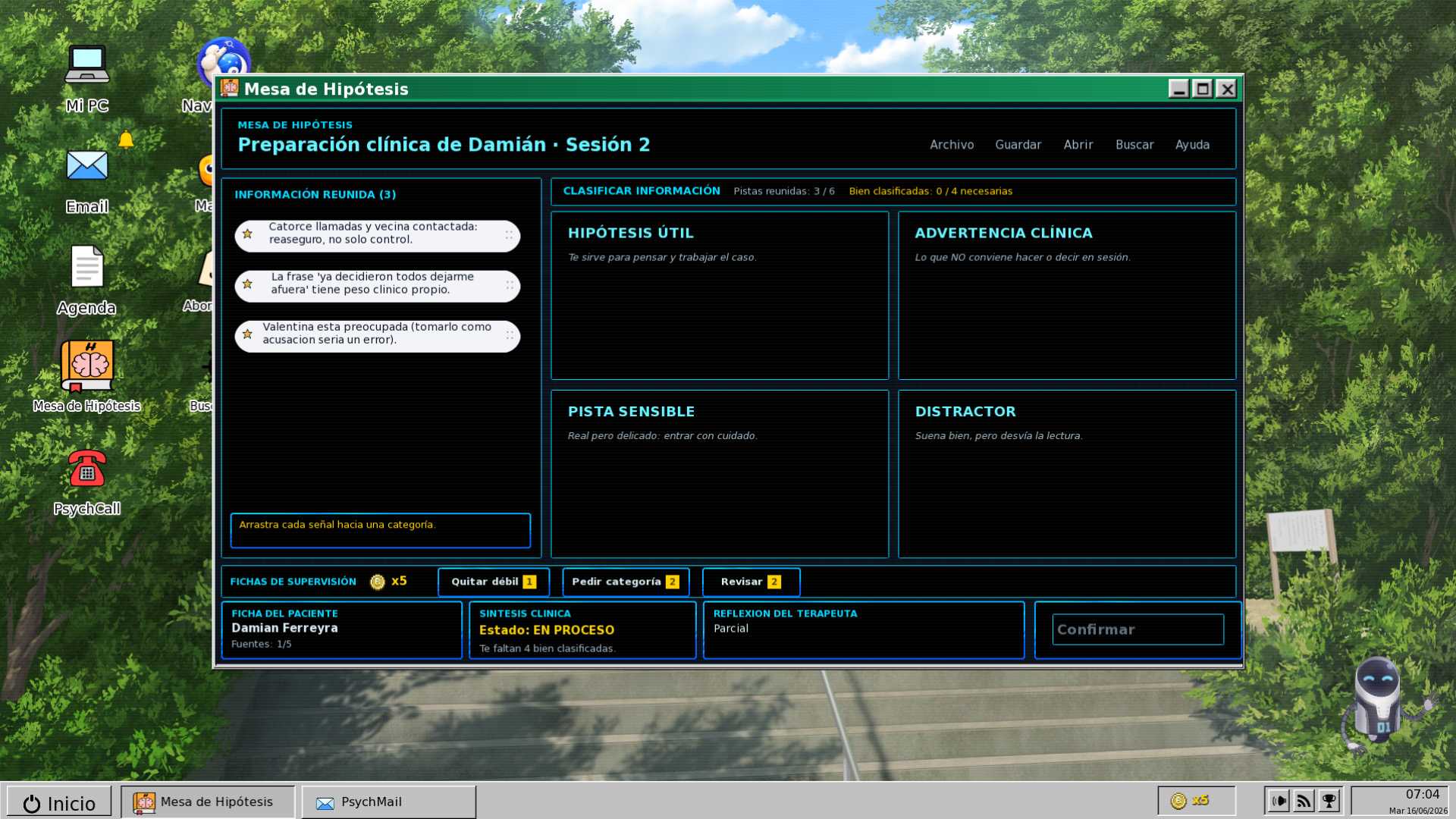 Una escena del juego